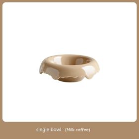 High Leg Ceramic Cat Food Bowl