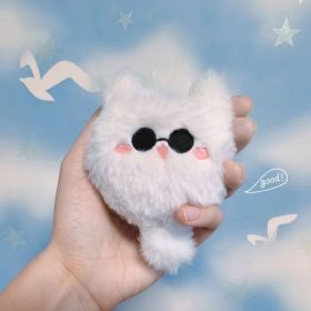 Cat Embroidery Plush Doll Pendant Cute Toy Doll