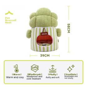 Pet Cauliflower Tree Hole Three-dimensional Closed Cat Nest