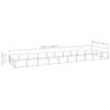 Dog Kennel Silver 322.9 ft¬≤ Steel
